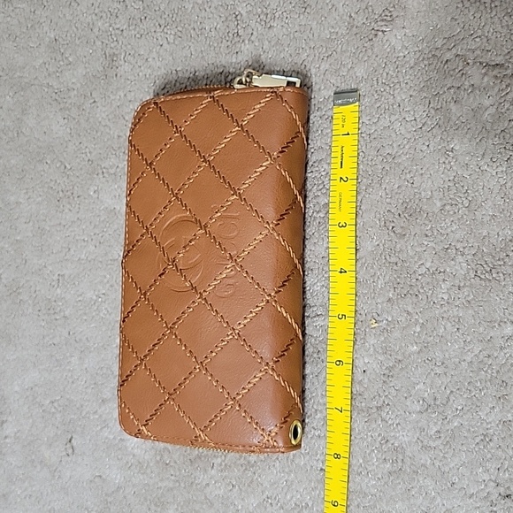 Tan Backpack with Quilted Detail And With Wallet main image 7